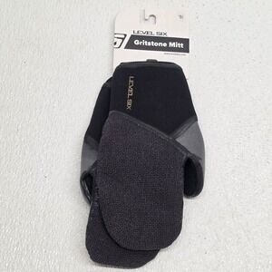 Level Six Gritstone Mitt 3 mm Neoprene Small / Medium Black